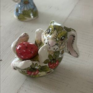 Porcelain hand painted bunny Audra's Bunny